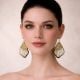 Handmade Jewelry Pearl Beaded Drop Earrings